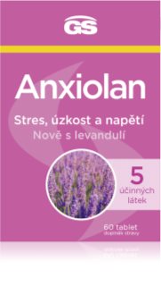 GS Anxiolan tablety pro úlevu od stresu a emoční komfort