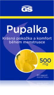 GS Pupalka Forte s vitamínom E kapsuly pre pokojnú menštruáciu