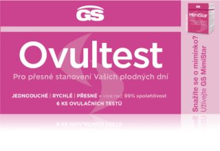 GS Ovultest ovulační test 6 ks