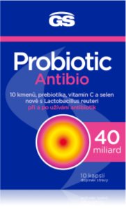 GS Probiotic Antibio kapsle s probiotiky 10 cps