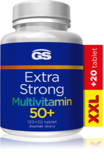 GS Extra Strong Multivitamin 50+ tablety s multivitamínovým komplexem