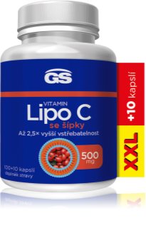 GS Lipo C 500 mg se šípky kapsle pro podporu imunitního systému
