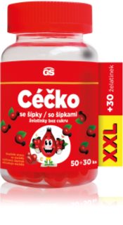GS Céčko se šípky žvýkací tablety s vitaminem C