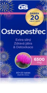 GS Pestrec tablety na podporu detoxikácie organizmu 80 tbl