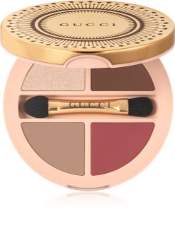 Gucci Gucci Beauty Palette de Beauté Quatuor multifunktsionaalne meik silmade, huulte ja näole varjund 01 Summerina Brown 6.1 g