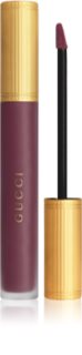 Gucci Gucci Beauty Rouge à Lèvres Matte Lipstick матиращо течно червило цвят 607 Vanessa Violet 6.5 мл.