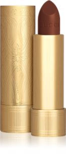 Gucci Gucci Beauty Rouge à Lèvres Satin Lipstick сатенено червило цвят 123 Auroral Amber 3.5 гр.