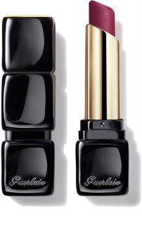 GUERLAIN KissKiss Tender Matte Ultra matt hosszantrató rúzs árnyalat 880 Caress Plum 2.8 g