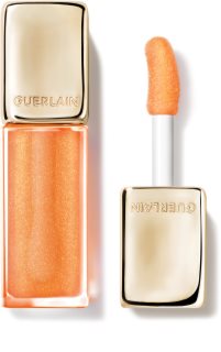 GUERLAIN KissKiss Bee Glow Oil lip oil with honey shade 389 Sparkling Peach 9.5 ml