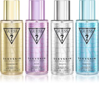 Guess SexySkin Metallique Rosé parfümözött spray a testre hölgyeknek 250 ml