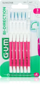 G.U.M Bi Direction medzizubné kefky 6 ks