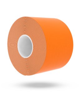GymBeam K Tape fixačná tejpovacia páska farba Orange, 5 cm x 5 m 1 ks