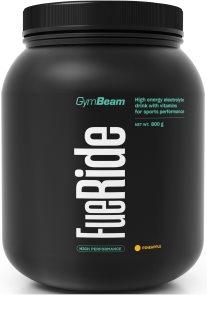 GymBeam FueRide rehydratisierendes Ionen-Getränk in Pulverform Geschmack Pineapple 800 g