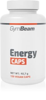 GymBeam Energy Caps podpora sportovního výkonu 128 g