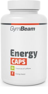 GymBeam Energy Caps podpora sportovního výkonu 120 cps