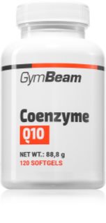 GymBeam Coenzyme Q10 Nahrungsergänzungsmittel für Ihr Wohlbefinden 120 Kapseln