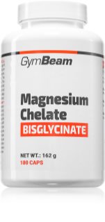 GymBeam Magnesium Chelate Bisglycinate kapsle pro efektivní doplnění hořčíku