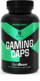GymBeam Entropiq Gaming Caps podpora koncentrace a duševního výkonu 60 cps