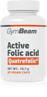 GymBeam Active Folic Acid (Vitamin B9) kapszula folsavval 60 kapsz.