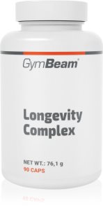 GymBeam Longevity Complex kapszula a vitalitás megőrzéséhez 76.1 g