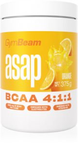 GymBeam ASAP BCAA complex de aminoacizi pentru susținerea performanțelor sportive