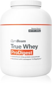 GymBeam True Whey ProDigest syrovátkový protein s trávícími enzymy