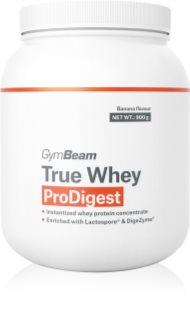 GymBeam True Whey ProDigest syrovátkový protein s trávícími enzymy
