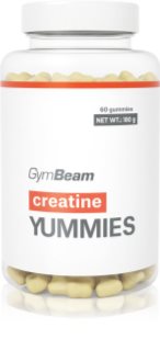 GymBeam Creatine Yummies želé bonbóny pro podporu sportovního výkonu příchuť Pineapple 180 g