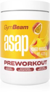 GymBeam ASAP Pre-Workout rozpustný nápoj na podporu športového výkonu