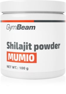 GymBeam Shilajit Mumio Pulver zur Erhaltung der Vitalität 100 g