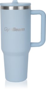 GymBeam Thermo Tumbler ποτήρι από ανοξείδωτο ατσάλι με καλαμάκι