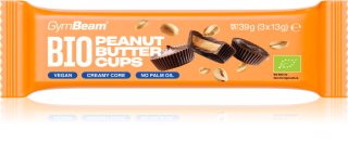 GymBeam Peanut Butter Cups BIO praliny czekoladowe z orzechami 3x13 g