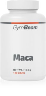 GymBeam Maca Kapseln für das psychische Wohlbefinden 120 KAP