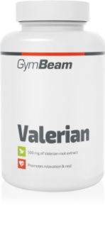 GymBeam Valerian kapsuly na podporu spánku a regenerácie 60 cps