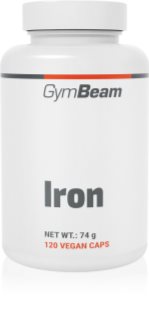 GymBeam Iron kapsule sadrži željezo 74 g