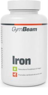 GymBeam Iron kapsle pro podporu krvetvorby 120 cps