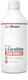 GymBeam L-Carnitine 220 000 mg/l spalovač tuků