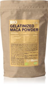 GymBeam Gelatinized Maca Powder BIO pudră de maca calitate BIO 200 g