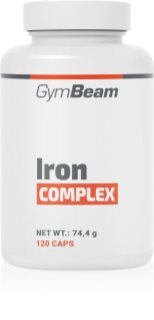 GymBeam Iron Complex wspomaganie produkcji krwinek 120 caps.