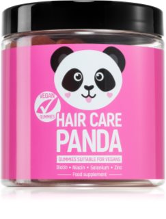 Hair Care Panda Vegan Gummies miękkie kapsułki do żucia piękne włosy, skóra i paznokcie 300 g