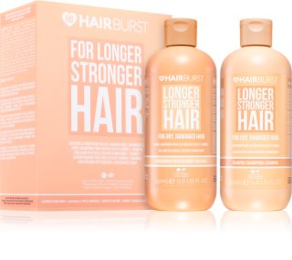 Hairburst Longer Stronger Hair Dry, Damaged Hair Set confezione regalo per capelli rovinati e secchi