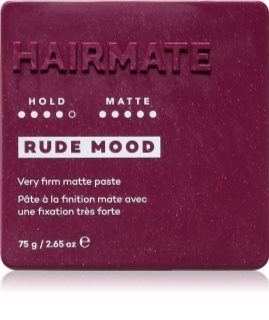 HAIRMATE Rude Mood pasta mate de styling com fixação extra forte 75 g