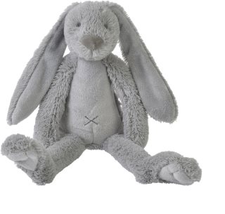 Happy Horse Rabbit Richie Light Grey βελούδινο παιχνίδι 38 εκ