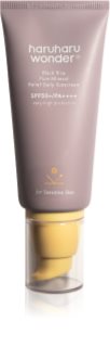 Haruharu Wonder Black Rice Pure Mineral Relief Daily Sunscreen zklidňující minerální ochranný krém SPF 50+ 50 ml