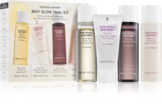 Haruharu Wonder Best Glow Trial Kit set de viaje para iluminación e hidratación