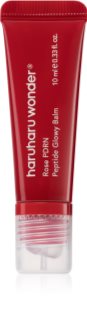 Haruharu Wonder Rose PDRN Peptide Glowy Balm vyživujúci balzam na pery s peptidmi 10 ml