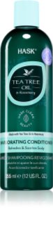 HASK Tea Tree Oil & Rosemary osvěžující kondicionér pro suchou a svědící pokožku hlavy 355 ml