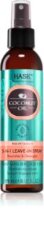 HASK Monoi Coconut Oil bezoplachový sprej pro lesk a hebkost vlasů 175 ml