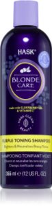 HASK Blonde Care Purple Shampoo fialový šampon neutralizující žluté tóny 355 ml