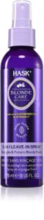 HASK Blonde Care 5-in-1 Leave-In Spray spray sans rinçage pour cheveux blonds 175 ml